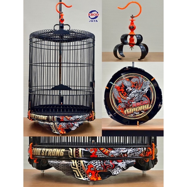 SANGKAR KANDANG MURAI EBOD STRONG UK NO2
