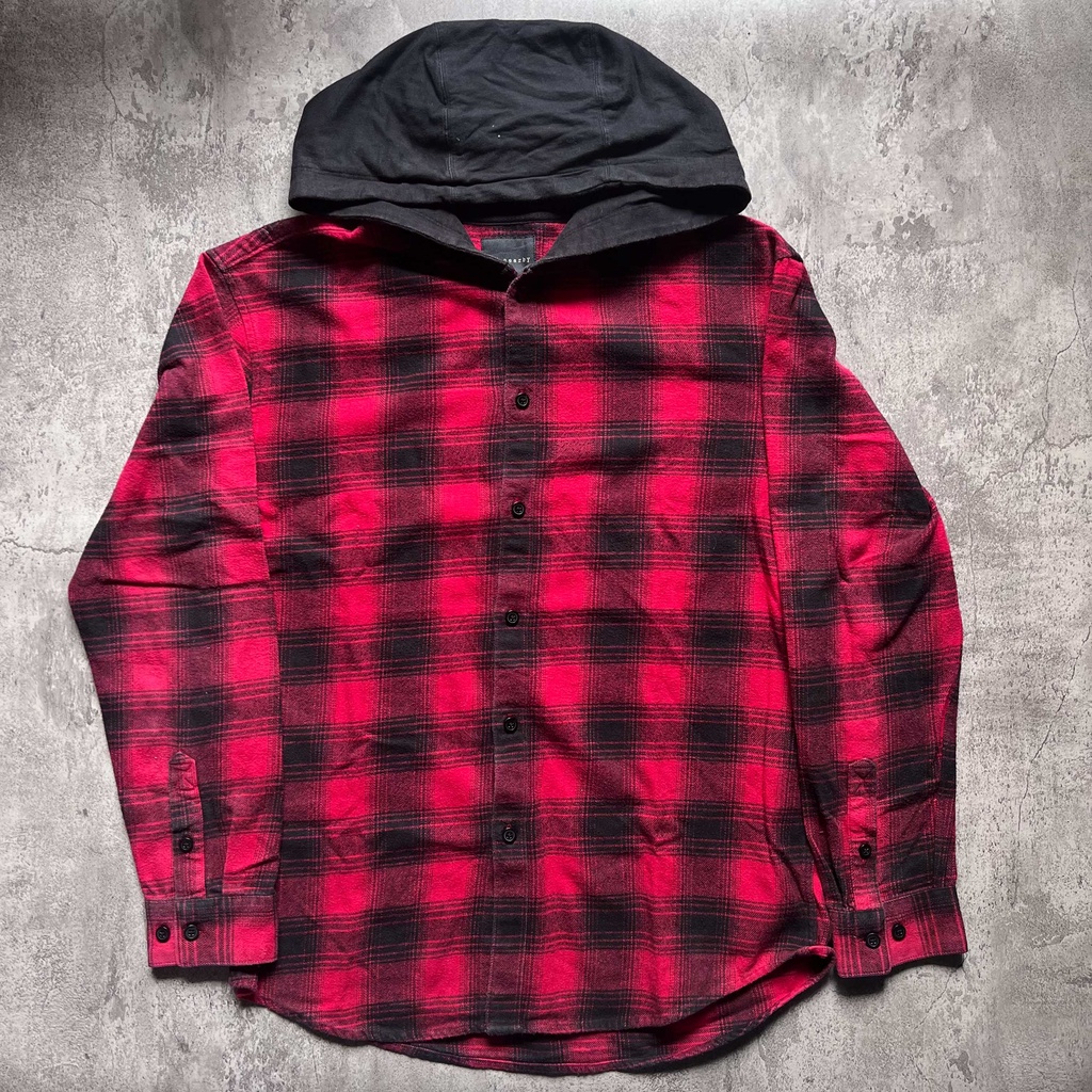 Flannel Veterano Hoodie