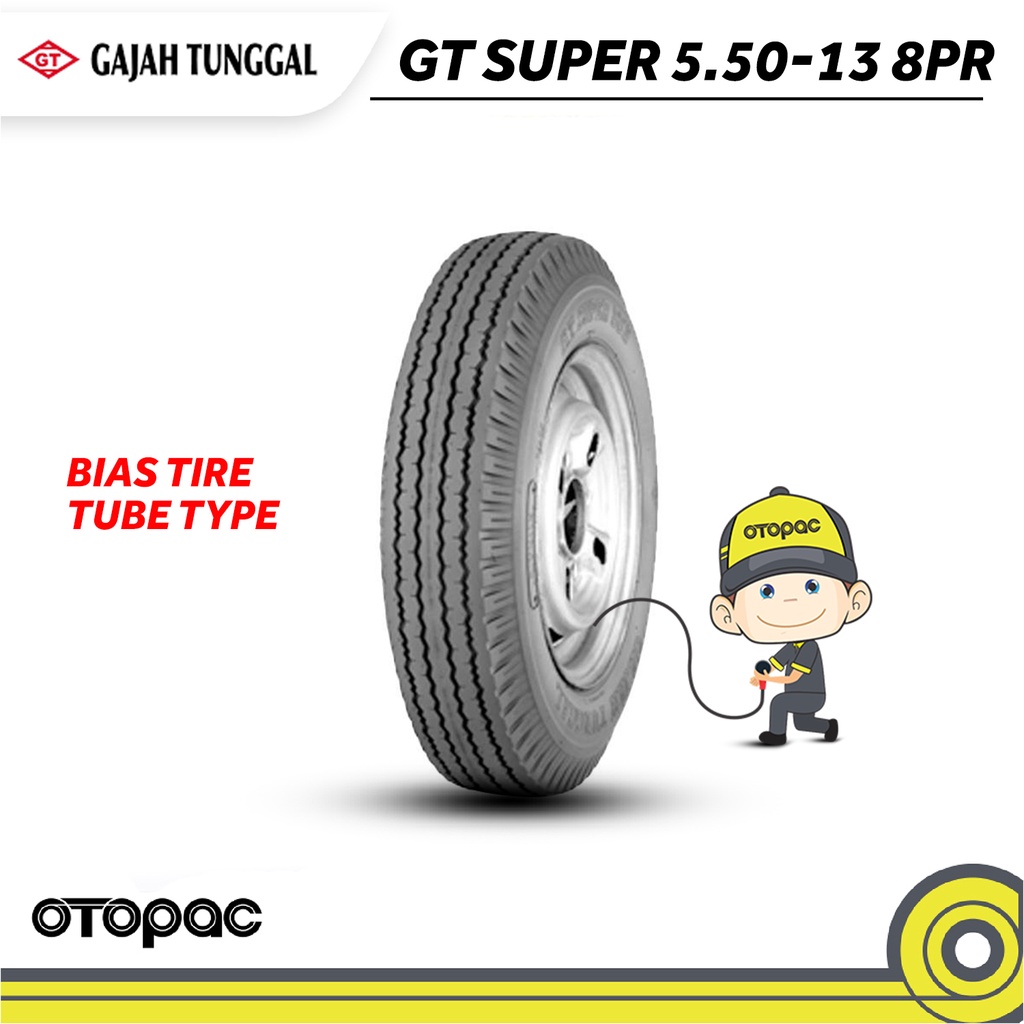 Ban Mobil Gajah Tunggal 5.50-13 8PR