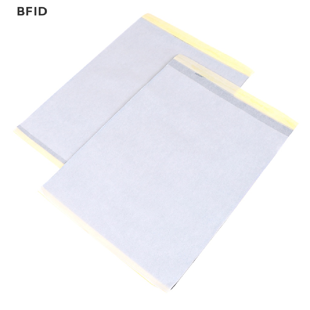 [BFID] 2pcs/set Kertas Transfer Tato A4 Stensil Karbon Thermal Tracing Hectograph [ID]