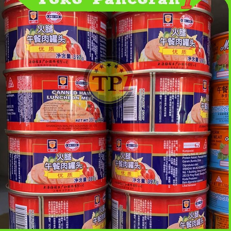 

⚡COD⚡ HAM MALING TTS PREMIUM 397GR / LUNCHEON MEAT PREMIUM / NON HALAL