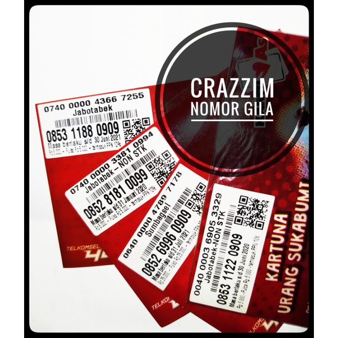 NOMOR CANTIK TELKOMSEL AS 0909. No Cantik Super 99