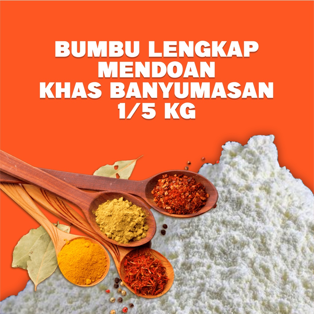 

BUMBU LENGKAP MENDOAN KHAS BANYUMASAN 1/5 KG