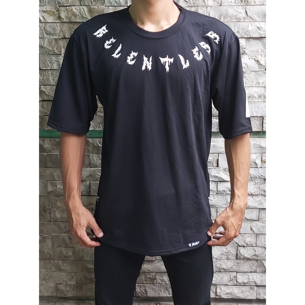 Kaos Distro OverSize RECENTLESS1 Pria dan Wanita ORIGINAL