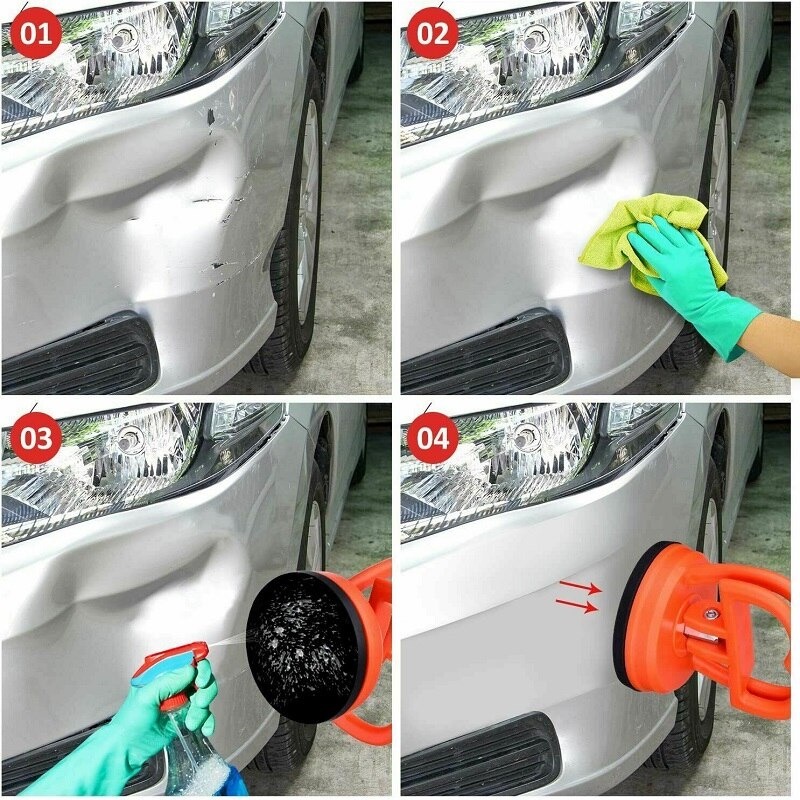 Suction Cup Kaca LCD Reparasi Penarik Penyot Body Mobil Hand Puller Dent Removal PDR