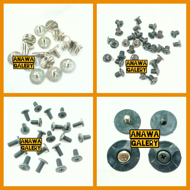 (KUALITAS PREMIUM) Baut Helm Honda, Scoopy, Genio, dll