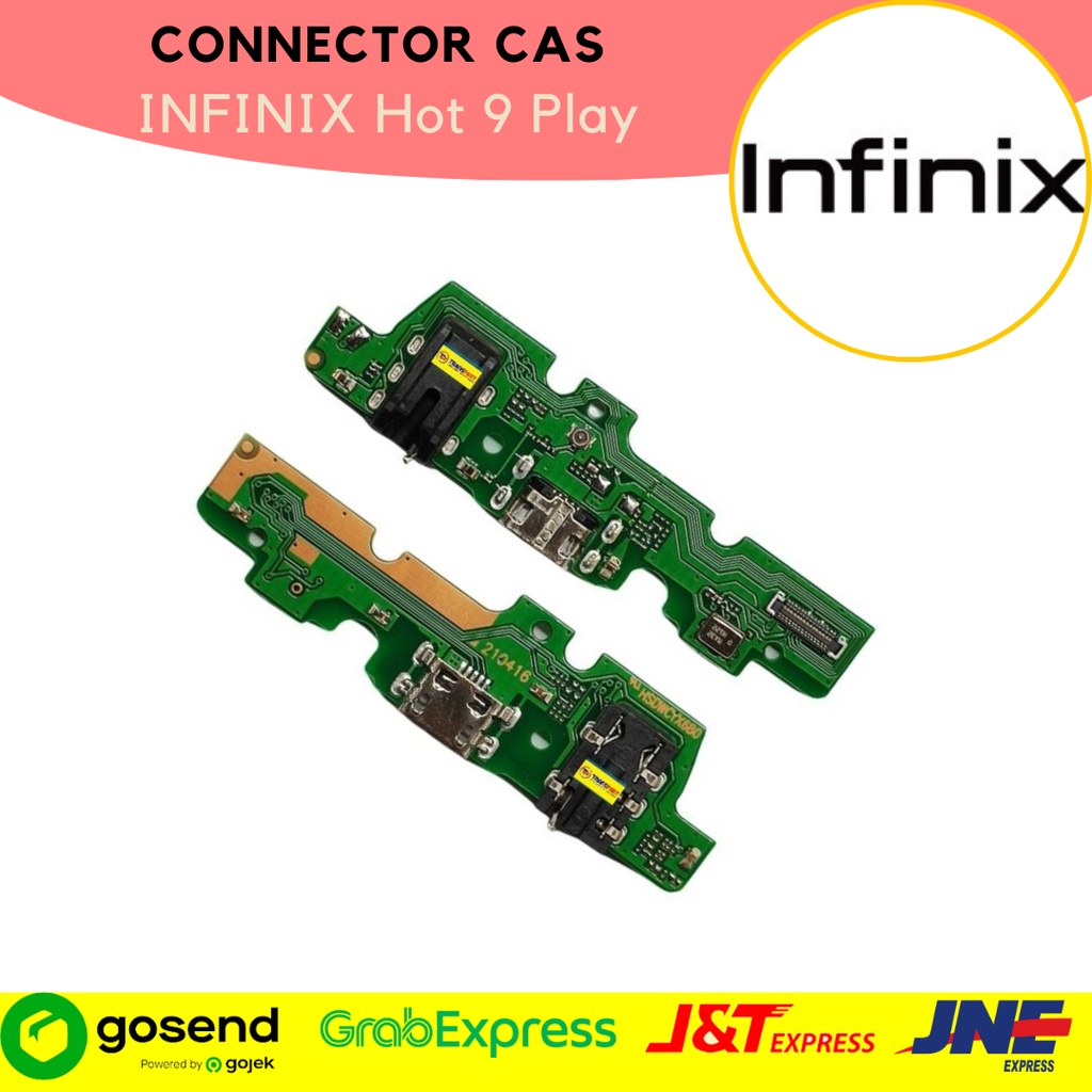 Konektor colokan cas  Infinix Hot 9 Play bergaransi