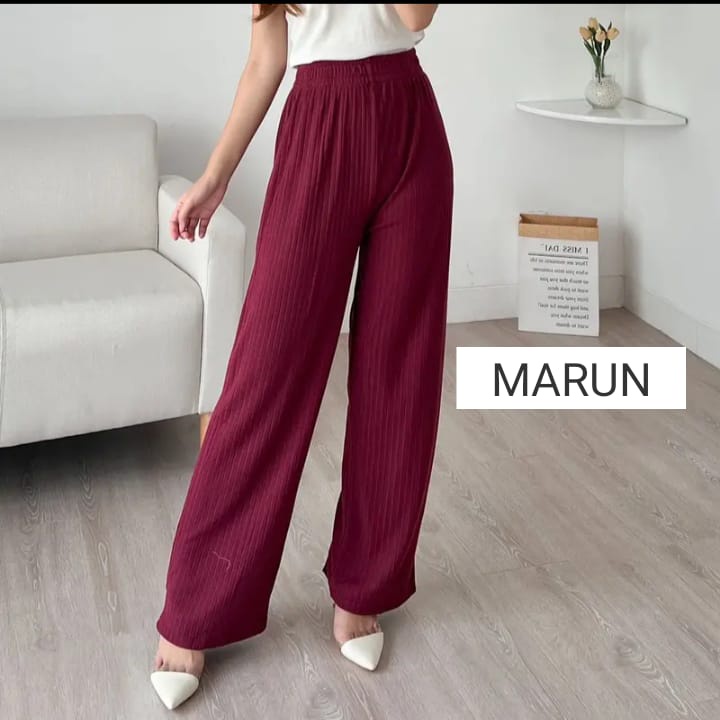 f tree • Celana Kulot Knit Berkualitas - Kinan Knit Pants Premium
