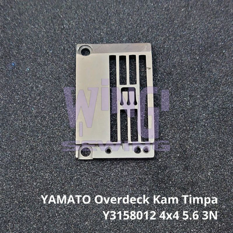 Y3158012 YAMATO VE2713 4x4 5.6MM 3 Jarum Plat Mesin Jahit Overdeck Kam