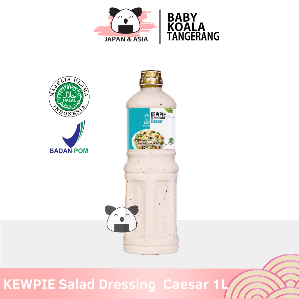 

KEWPIE Salad Dressing Caesar 1 liter │ Saus Salad Caesar.