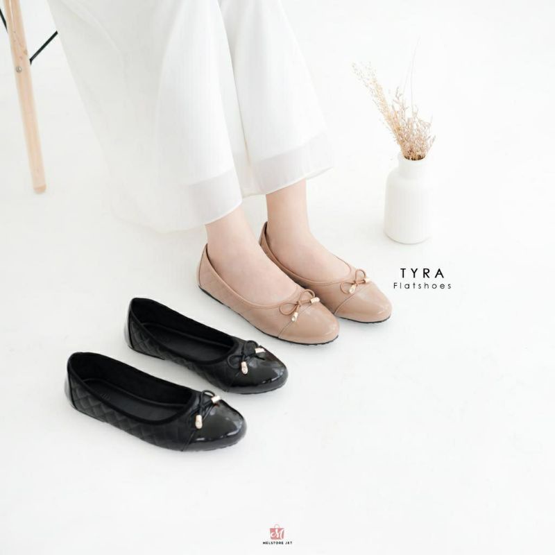 Damelia Melstore Jkt TYRA FLATSHOES by Melstore.jkt // Flatshoes // Flatshoes Wanira // Sepatu Flat 