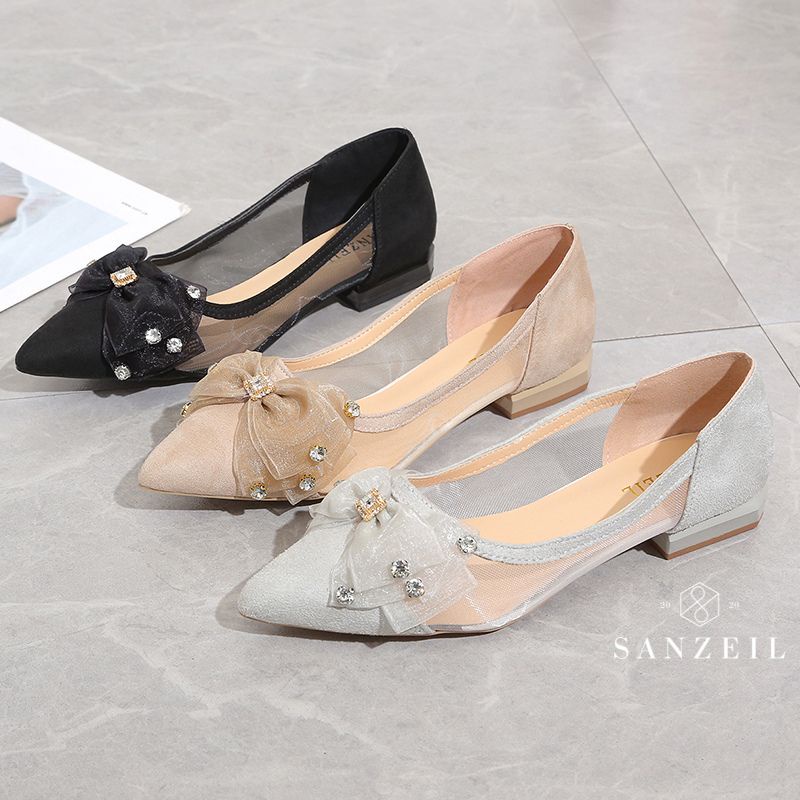 2012 SANZEIL Mia Heels Import Wanita dengan ACC Pita