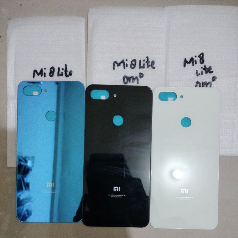 back door xiaomi tutup blakang xiaomi mi8 lite/mi 8 lite/mi8lite