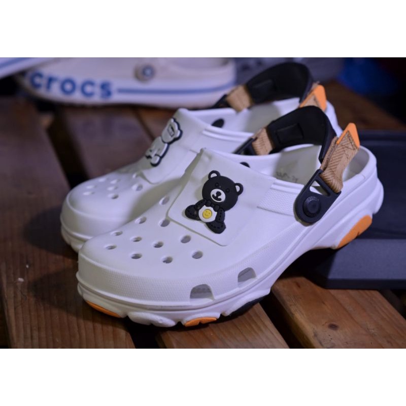 Sandal Crocs Terrain ( Velcro) ,, Sandal, Slip On, Sandal Bersantai, Sandal Dewasa, Sandal pria, Sandal ringan, Sandal Nyaman, Sandal Traveling, Rijekan Pabrik &quot;Cuttingan&quot;