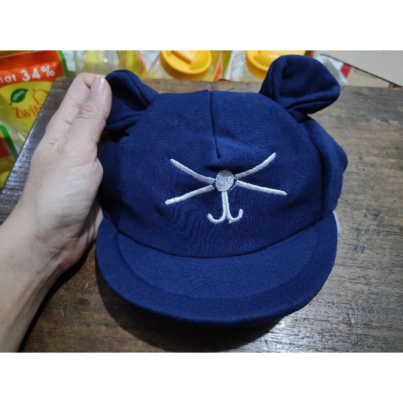 Topi Bayi Karakter Kucing / Topi Kucing Bayi / Topi Bayi Lucu / Topi Bayi Kucing / Topi Lucu Baby /kado anak