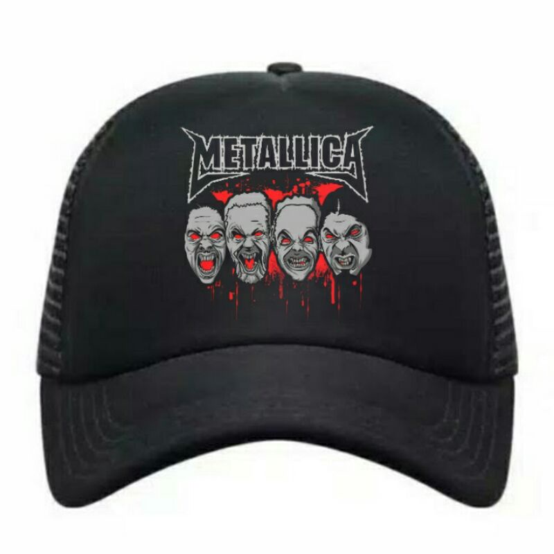 Metallica - Topi Jaring / Topi Trucker / Dewasa / Remaja