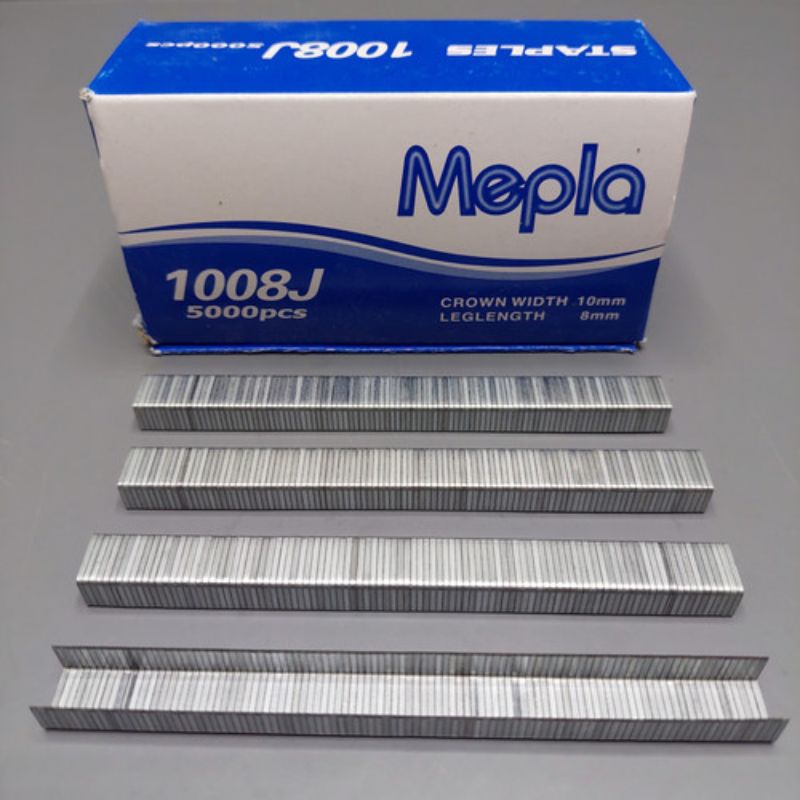 

Paku Mepla Biru 1008J / Staples Mepla Biru 1008 J / 1008J / Paku Tembak Mepla Biru 1008J