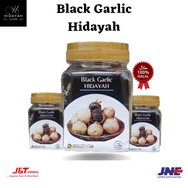 

Black Garlic Bawang Hitam Tunggal Asli 100% - Bawang Hitam Lanang 100gr