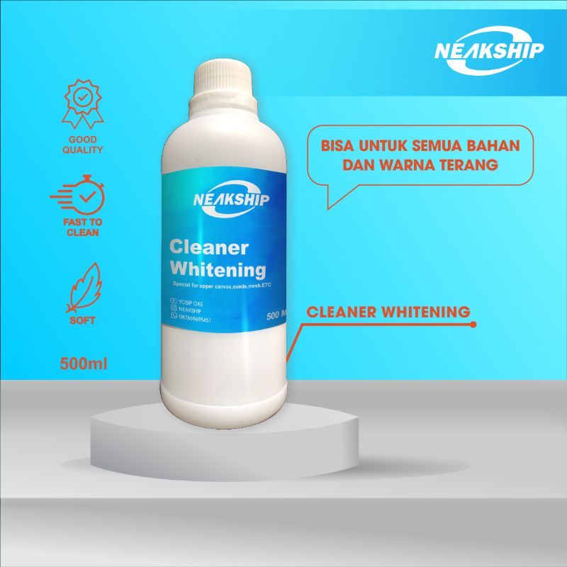sabun pembersih sepatu putih kemasan 500ml