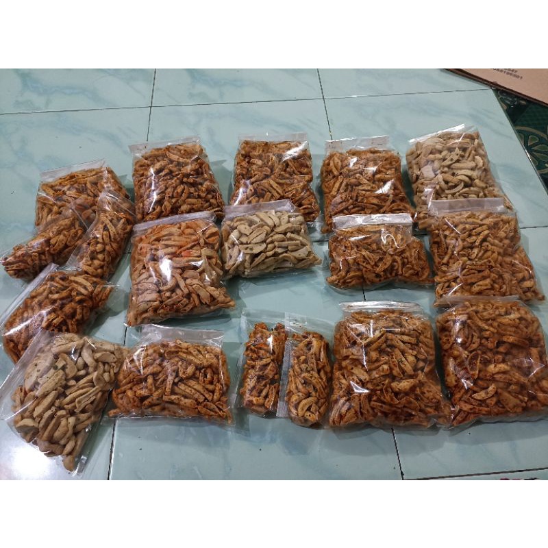 

BASRENG DAUN JERUK 500gram ( Pedas )