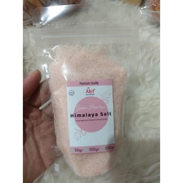 

Garam Himalaya pink salt 250gr