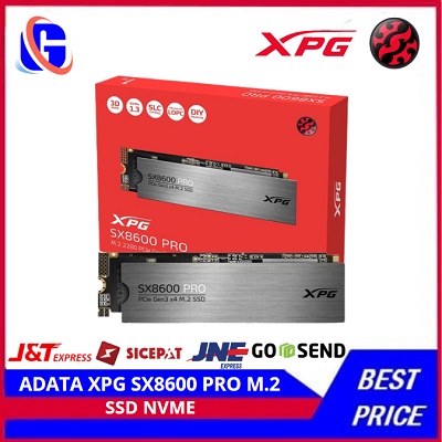 ADATA SSD XPG SX8600 PRO M.2 Pcie Gen3 Nvme 1TB