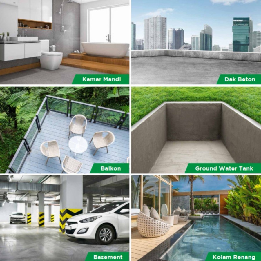 PRO-X 207 Waterproofing 2 Component | Pelapis Kedap Air Berbahan Dasar Semen 2 Komponen