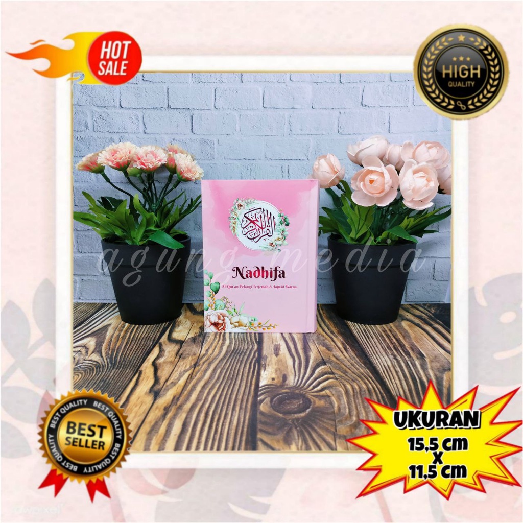 Alquran Nadhifa Hard Cover A6, Alquran Kecil Terjemah, Alquran Hafalan, Alquran Tajwid Mudah, Al Qur