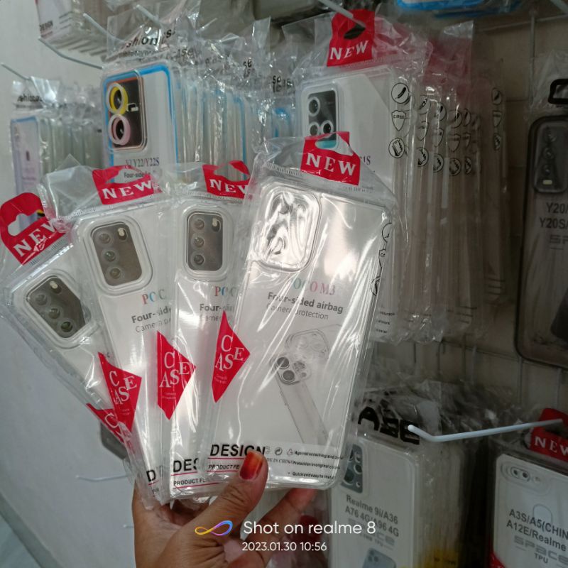 SOFTCASE BENING TRANSPARAN PROTECT FOR POCCO M3