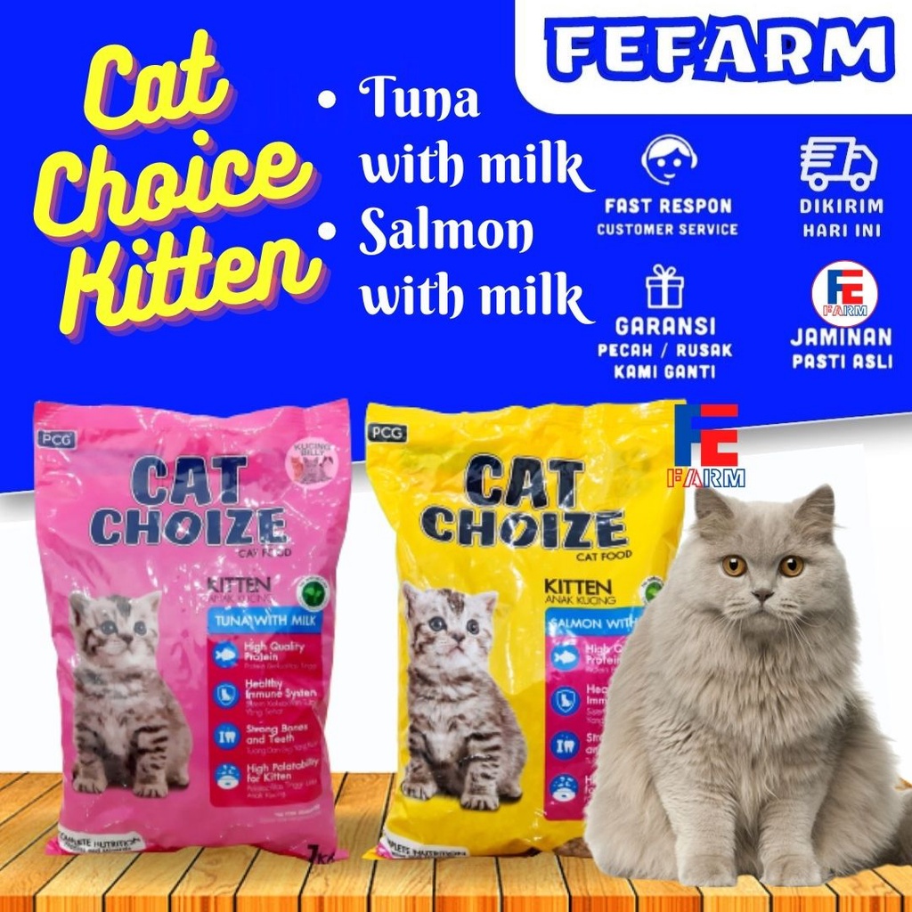 Cat Choize KITTEN 500gr Makanan Kucing Kering Premium Quality FEFARM