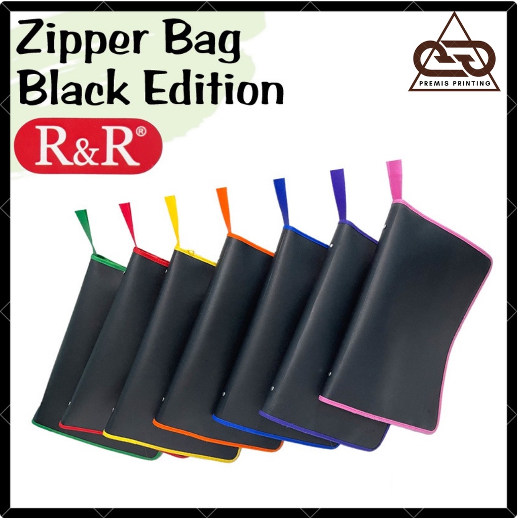 

Map Resleting Jala Hitam Folio F4 / Zipper Bag Black Edition R&R