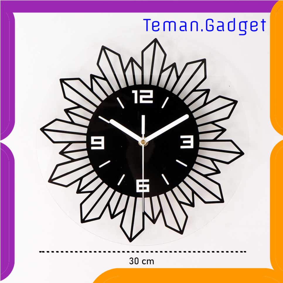 TG-PJM VOSARREA Jam Dinding Quartz Creative Design Geometric 30CM - E160