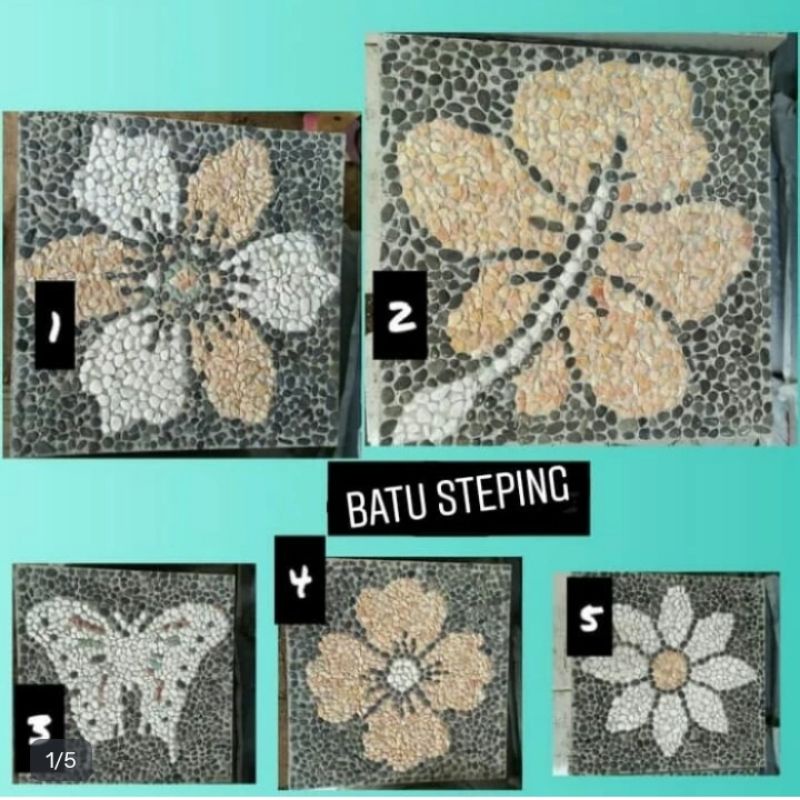 Batu steping taman, batu injekan taman, batu hias taman