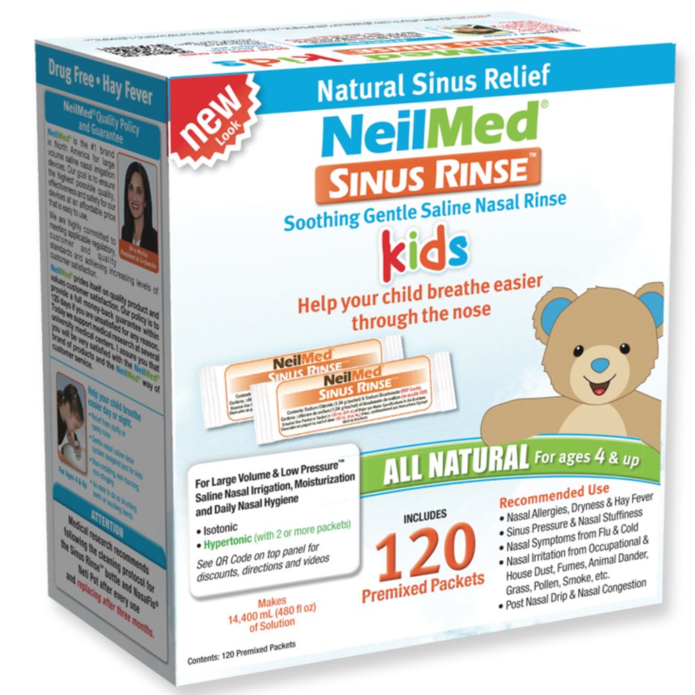 NEILMED Sinus Rinse Kids Refills 120ml