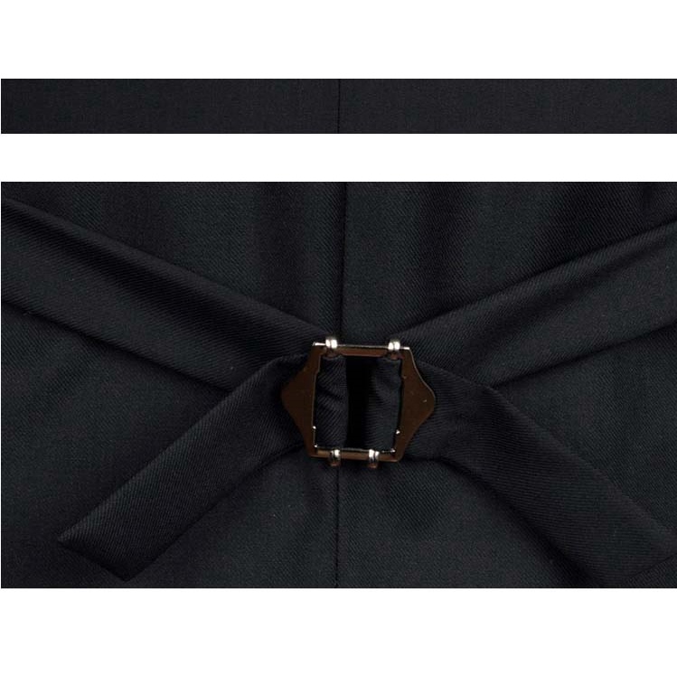 ROMPI PRIA SLIMFIT ORIGINAL NIKAYU WARNA HITAM LIST PUTIH HIGH TWIST LAPISAN DALAM FULL FURING