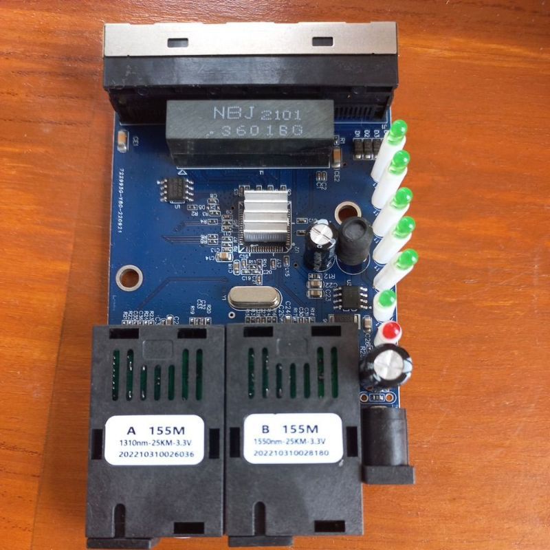 PCB Konverter 2FO 4LAN