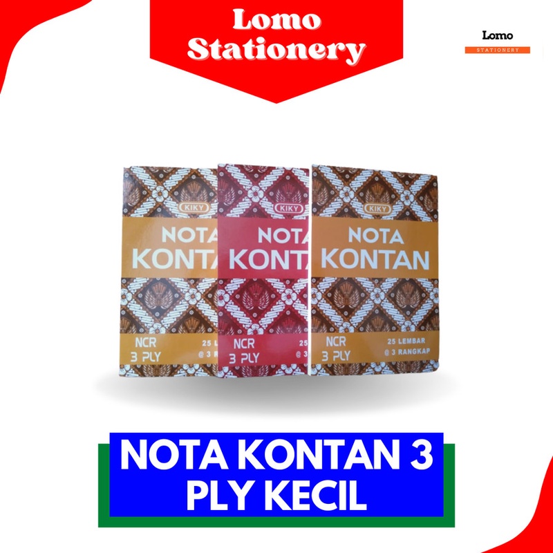 

Nota Kontan Kiky 3 Ply Kecil