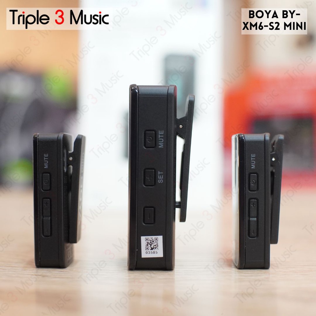 Boya BY XM6 S2 S1 MIC Wireless CLIP ON ORIGINAL