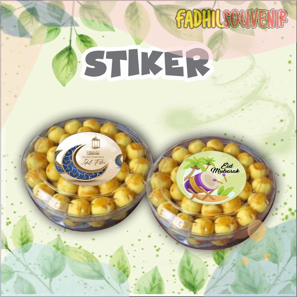 

Label Stiker (5cm) 40 pcs label kue stiker toples idul fitri EID MUBARAK Fadhilsouvenir