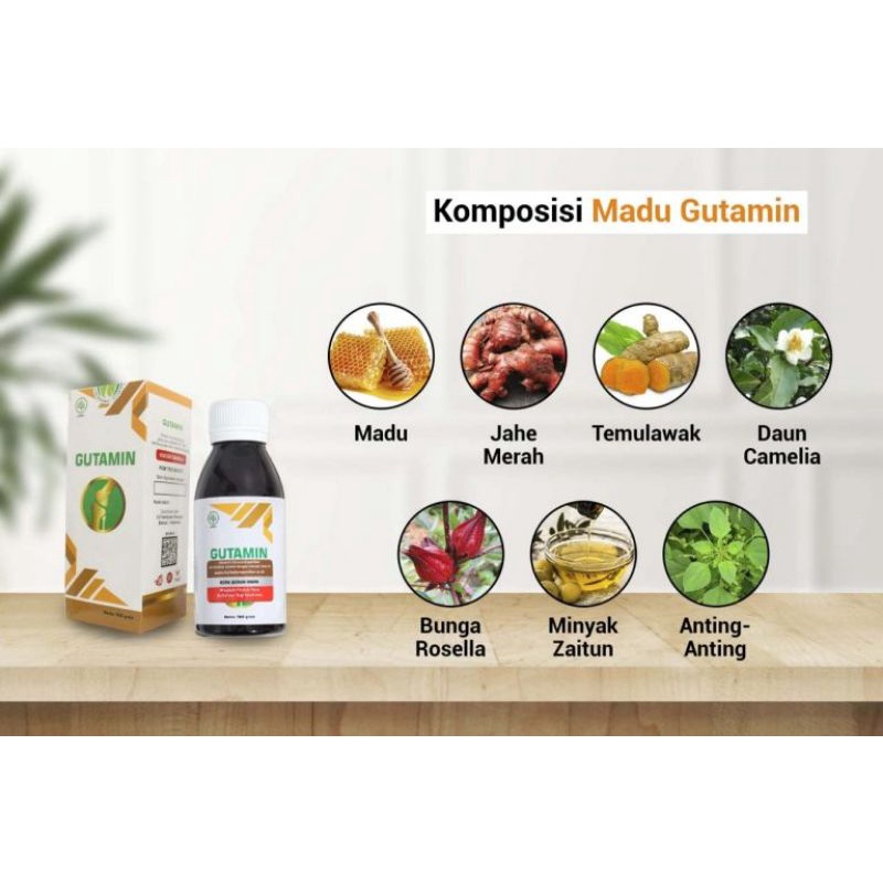 MADU GUTAMIN OBAT HERBAL Encok Nyeri Sendi Pengapuran Tulang Otot Pinggang Sakit Leher Lutut Tumit Kebas Kesemutan Pegal Linu.Asam Urat Kolesterol Kolestrol Rematik Rheumatik Kebas Kesemutan