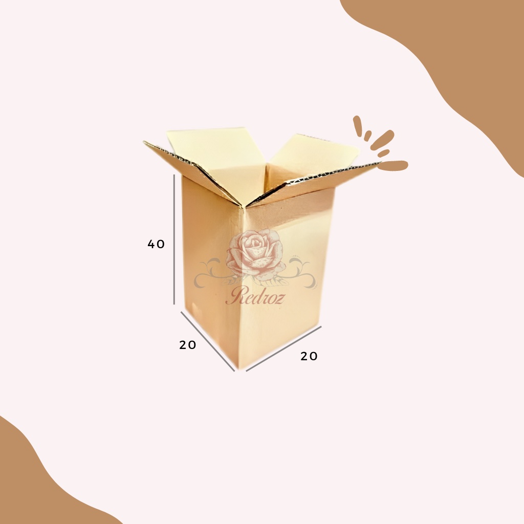 

Kardus Buket Tebal Ukuran 20 x 20 x 40 CM