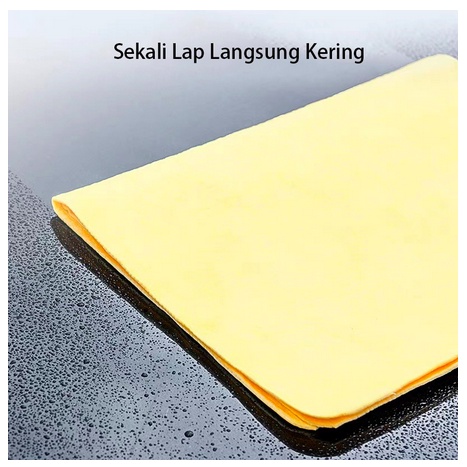 KAIN LAP KANEBO SERAT SINTETIS PVA DAYA SERAP TINGGI / CHAMOIS MAGIC TOWEL MICROFIBER