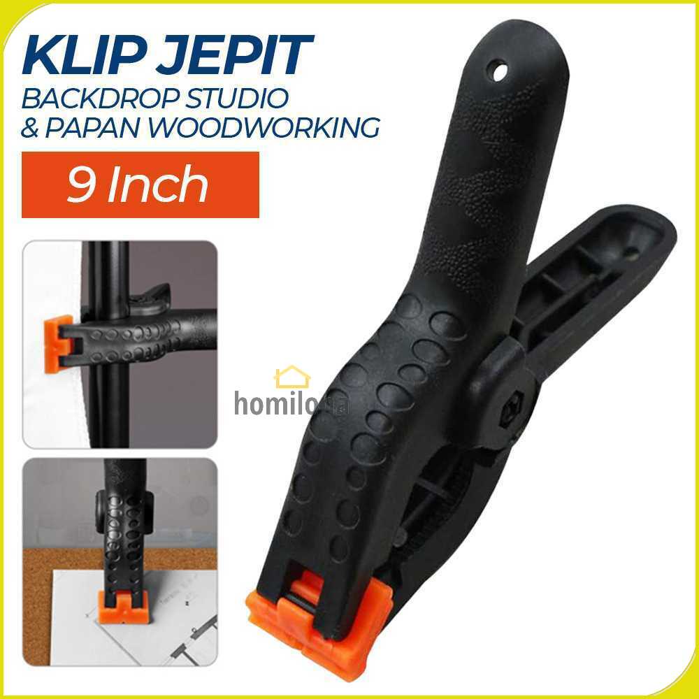 Andoer Klip Jepit Backdrop Studio Fotografi Woodworking 2 Inch - PB-A06