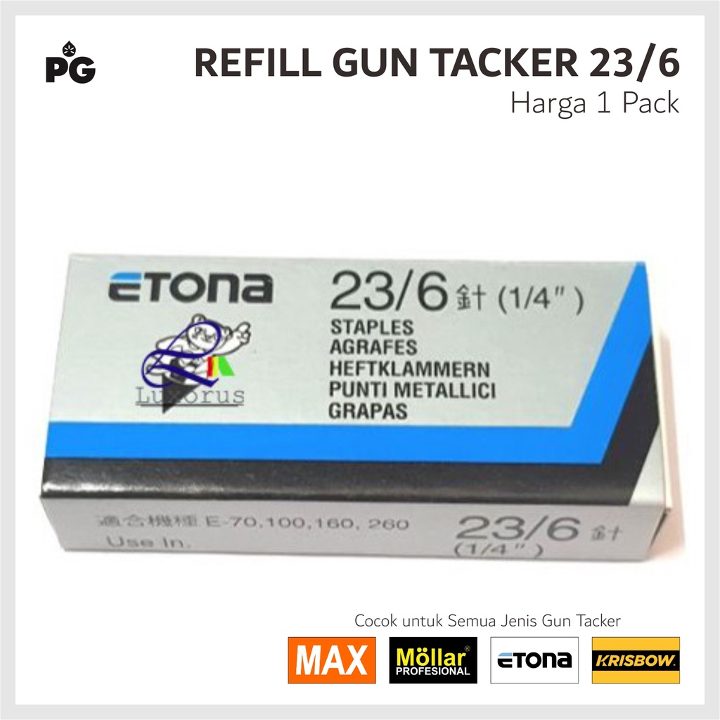 

Refill Gun Tacker 23/6