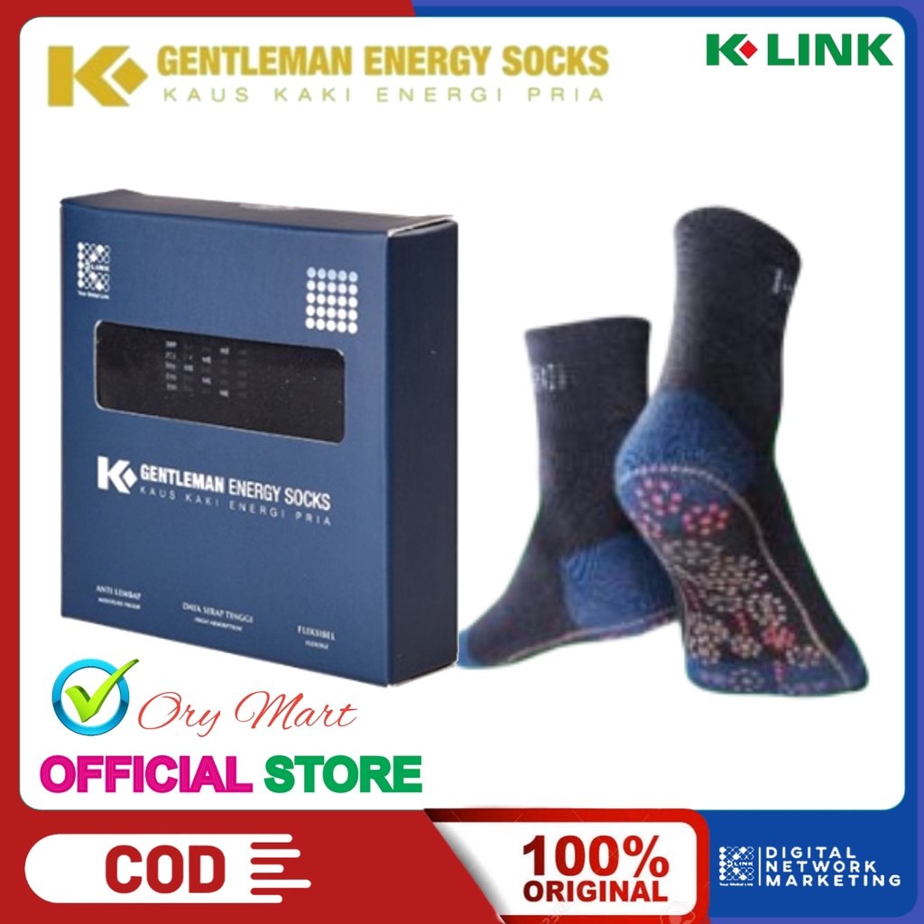 KAOS KAKI KESEHATAN K LINK GENTLEMAN ENERGY SOCKS ORIGINAL