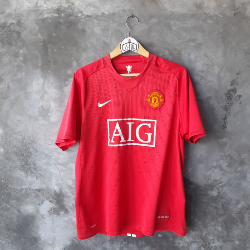 jersey manchester united home 2008 original