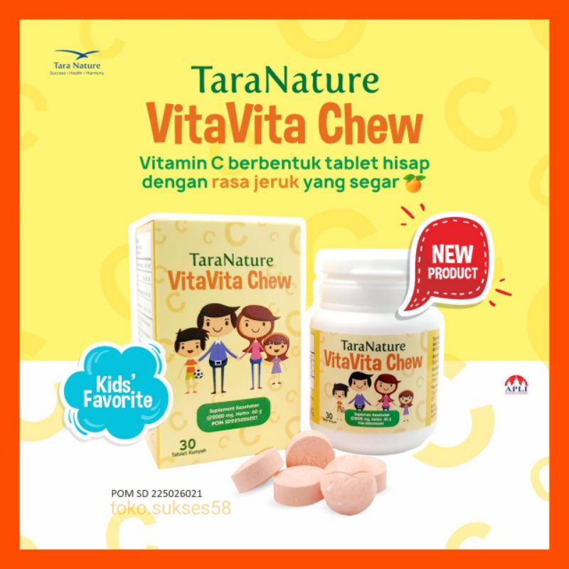 VitaVita Chew by Tara Nature 100% ORIGINAL