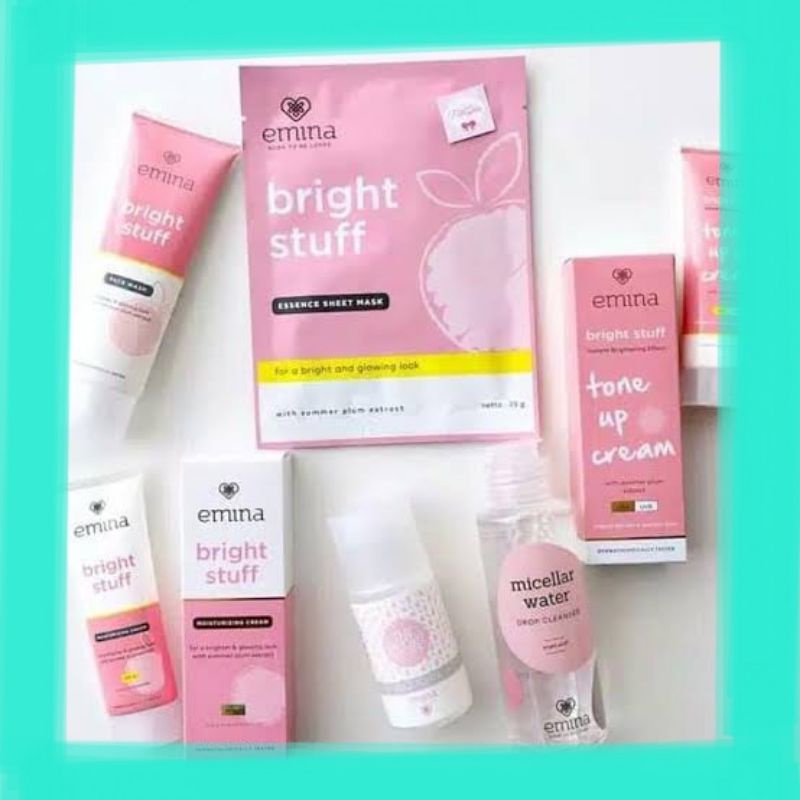 [PROMO]EMINA serum wajah glowing/skincare/poundation/EMINA BRIGH STUFF