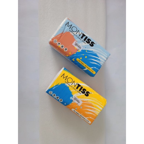 TISU MONTISSS 185 SHEETS 2PLY