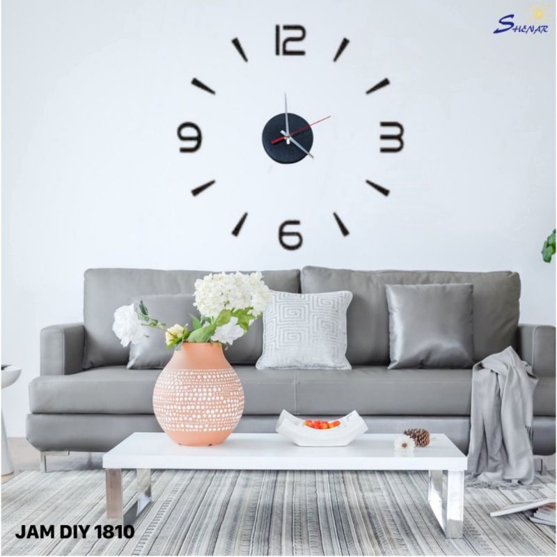 Jam tempel dinding kecil jam dinding diy kecil